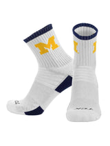 TCK socks Michigan Wolverines / Large NCAA Quarter Socks - Michigan Wolverines