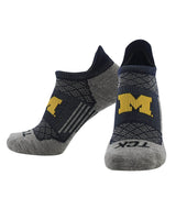 TCK socks Michigan Wolverines Tour No Show Tab Socks - Made in USA