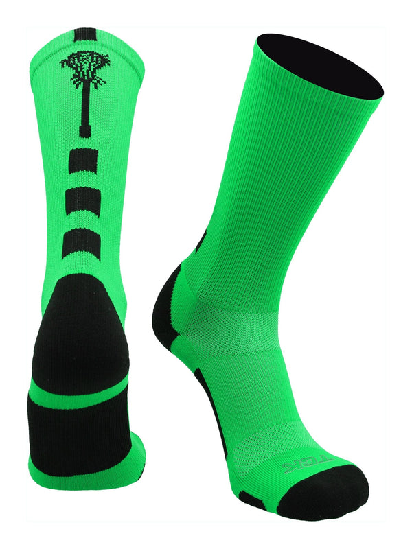 TCK socks Midline Lacrosse Logo Crew Socks
