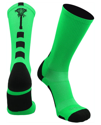 TCK socks Midline Lacrosse Logo Crew Socks