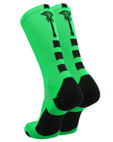 TCK socks Midline Lacrosse Logo Crew Socks