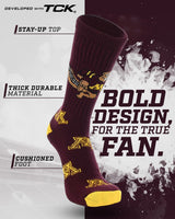 Minnesota Golden Gophers Mayhem Crew Socks (Made in USA)