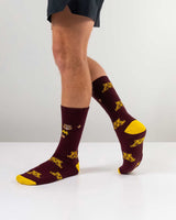 TCK socks Minnesota Golden Gophers Mayhem Crew Socks (Made in USA)