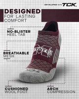 Mississippi State Bulldogs No Show Tour Socks - Made in USA
