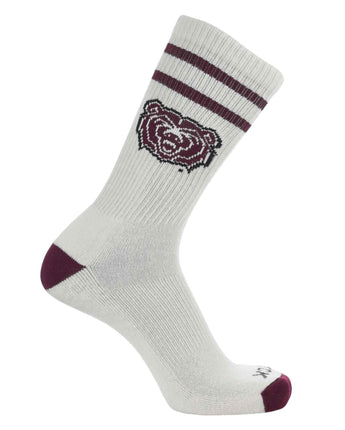 TCK socks Missouri State Bears / Large Missouri State Bears | Vintage | NCAA Mens and Womens Soft Cotton Sock