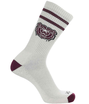 TCK socks Missouri State Bears / Large Missouri State Bears | Vintage | NCAA Mens and Womens Soft Cotton Sock