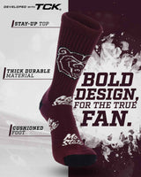 TCK socks Missouri State Bears Mayhem Crew Socks (Made in USA)