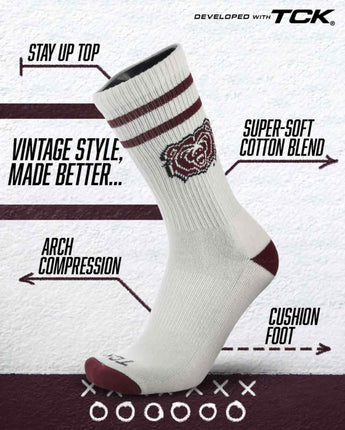 TCK socks Missouri State Bears | Vintage | NCAA Mens and Womens Soft Cotton Sock