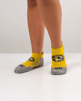 TCK socks Missouri Tigers Tour No Show Tab Socks - Made in USA