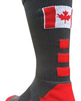 TCK socks Multi / Small Canada Flag Baseline Crew Socks