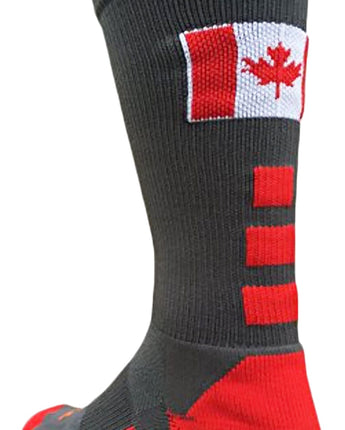 TCK socks Multi / Small Canada Flag Baseline Crew Socks