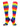 TCK socks Multicolor / Large Krazisox Rainbow Stripes Socks
