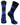 TCK socks Navy/Black / Large UNC Wilmington Seahawks Socks Game Day Striped Crew Socks