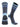 TCK socks Navy/Columbia Blue / Large Merino Wool Hiking Socks For Men & Women - Striped