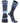 TCK socks Navy/Columbia Blue / Large Merino Wool Hiking Socks For Men & Women - Striped