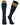 TCK socks Navy Gold / Medium Euro Style 3 Stripe Soccer Socks With Fold Down Top