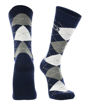 TCK socks Navy/Grey/White / Large Penn State Nittany Lions Argyle Dress Socks – Collegiate Crew