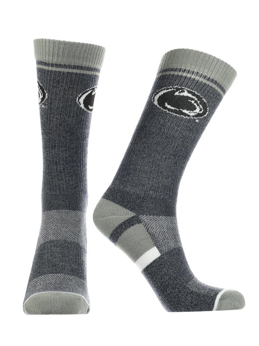 TCK socks Navy/Grey/White / Large Penn State Nittany Lions  Socks Victory Parade Crew Length