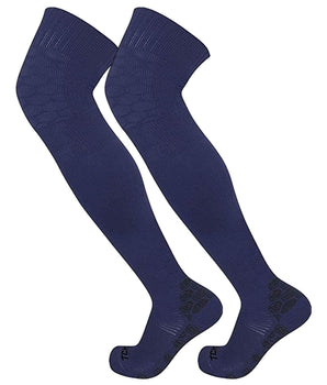 TCK socks Navy / Large (9-12 Shoe Size) High Performance Over The Knee Socks