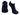 TCK socks Navy / Large Multisport Quarter Socks
