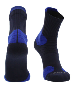 TCK socks Navy / Medium Crossover Multi-Sport Quarter Crew Socks