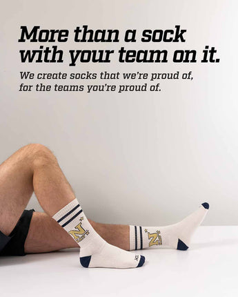 Navy Midshipmen | Vintage | NCAA Mens and Womens Soft Cotton Sock