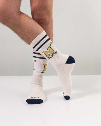 Navy Midshipmen | Vintage | NCAA Mens and Womens Soft Cotton Sock