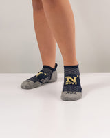 TCK socks Navy Midshipmen No Show Tour Socks - Made in USA