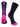 TCK socks Navy/Neon Pink / Large Midline Lacrosse Logo Crew Socks