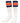 TCK socks Navy/Orange / Large Retro 3 Stripe OTC Tube Socks