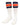 TCK socks Navy/Orange / Large Retro 3 Stripe OTC Tube Socks