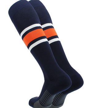 MadSportsStuff x TCK Made in USA Bold Center Stripe Dugout Socks