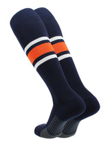 MadSportsStuff x TCK Made in USA Bold Center Stripe Dugout Socks
