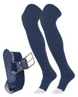 Prosport Over the Knee Socks and Belt | Uniform Combo Set