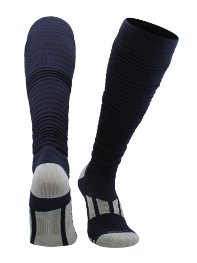TCK socks Navy / Small Scrunch Football Socks For Boys and Men