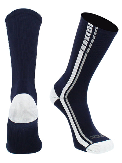 TCK socks Navy/White/Grey / Large Basketball & Sport Socks Turbo Crew