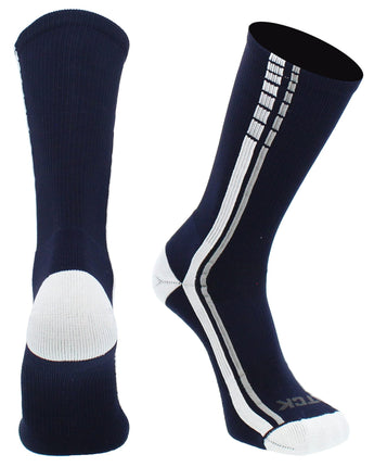 TCK socks Navy/White/Grey / Large Basketball & Sport Socks Turbo Crew