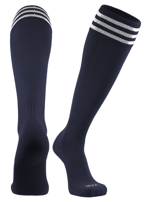 TCK socks Navy/White / Medium Finale 3-Stripe Soccer Socks