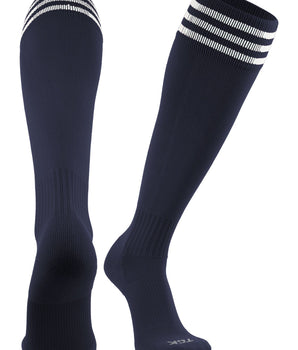 TCK socks Navy/White / Medium Finale 3-Stripe Soccer Socks