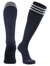 TCK socks Navy/White / Medium Finale 3-Stripe Soccer Socks