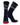 TCK socks Navy/White/Scarlet / Large Star Spangled Scribble Hand Drawn Stars Crew Socks