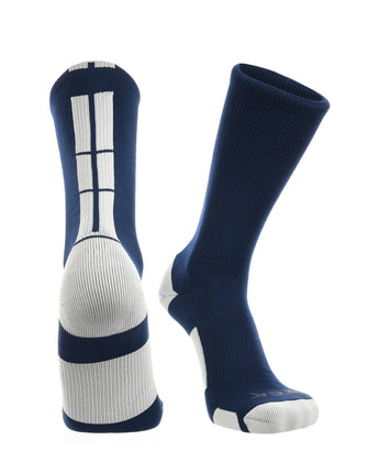 TCK socks Navy/White / X-Large Crew Socks Baseline 3.0 Adult Sizes Team Colors