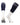 TCK socks Navy/White / X-Large End Zone Over the Calf Football Socks
