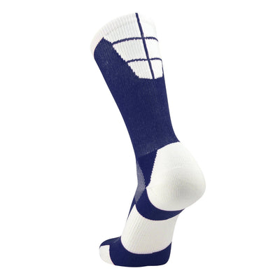 TCK socks Navy/White / X-Large Goalline 2.0 Football Socks Crew Length
