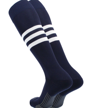 MadSportsStuff x TCK Made in USA Classic 3-Stripe Dugout Socks
