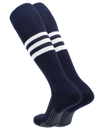 MadSportsStuff x TCK Made in USA Classic 3-Stripe Dugout Socks