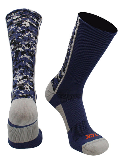 TCK socks Navy / X-Large Digital Camo Crew Socks