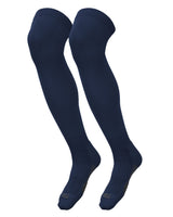 TCK socks Navy / X-Large TCK Dugout Over the Knee Socks For Baseball, Softball, Football Solid Team Colors