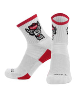 TCK socks NC State Wolfpack / Large NCAA Quarter Socks - NC State Wolfpack