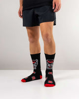 TCK socks NC State Wolfpack Mayhem Crew Socks (Made in USA)
